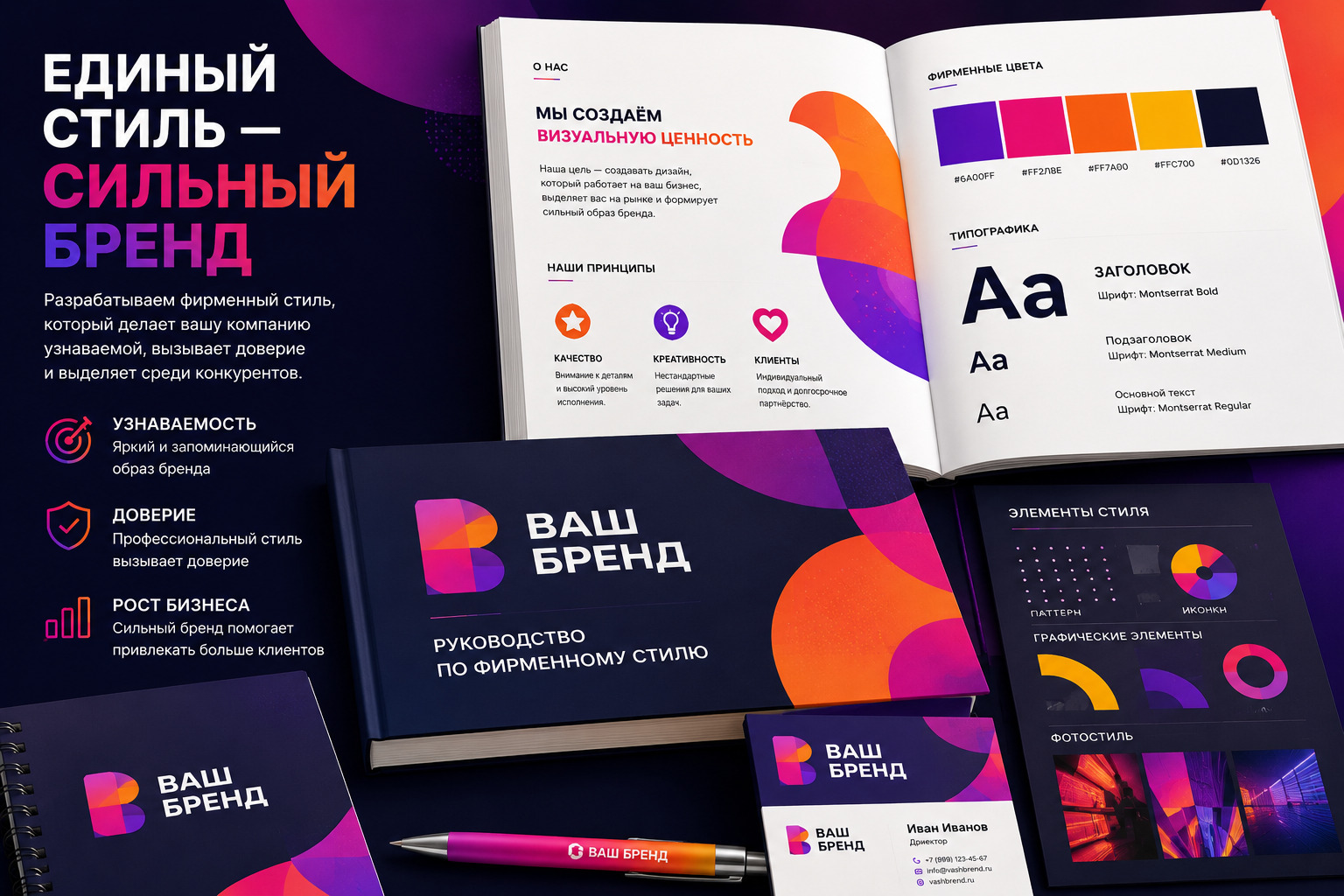 Бренд не выделяется среди конкурентов
